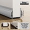 Soundproof Self Adhesive Door Bottom Seal Strip Windproof Mouse Proof For Wooden Room Door Gap 3
