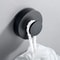 Waterproof Black No Drill Suction Cup Hooks, Strong Hold for Bathroom, Kitchen, Towels, Bags
