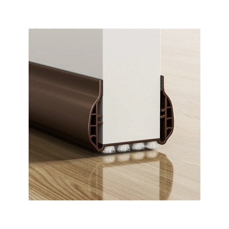 Mute Noise Reduction Wool Door Bottom Strip, Mouse Proof Draft Stopper, Door Gap Sealer for Home Use