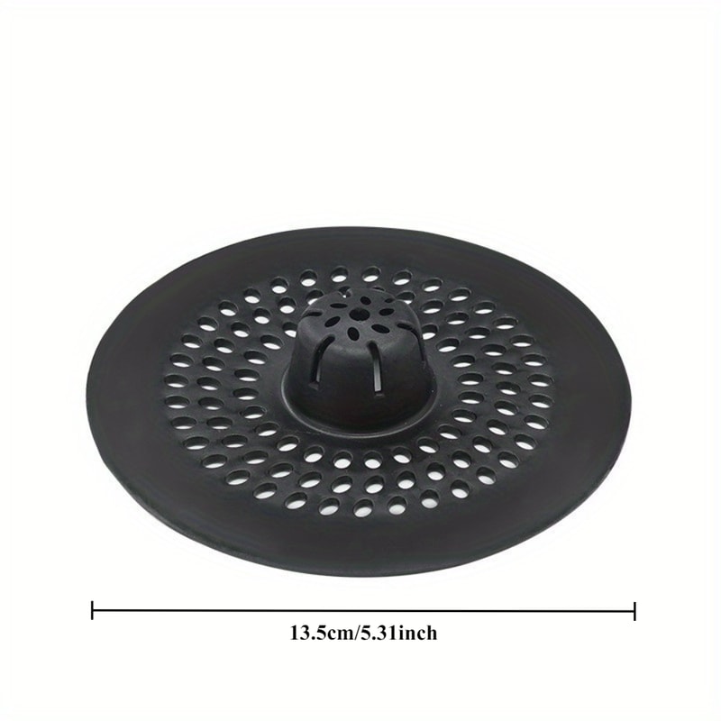 Anti Clogging Hair Catcher for Bathroom Shower Drain, Multifunctional Silicone Drain Strainer Protection