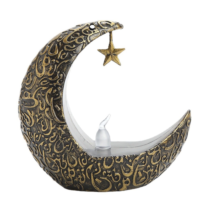 Candlestick Lamp For Ramadan Kareem Islamic Muslim Home Decor 4