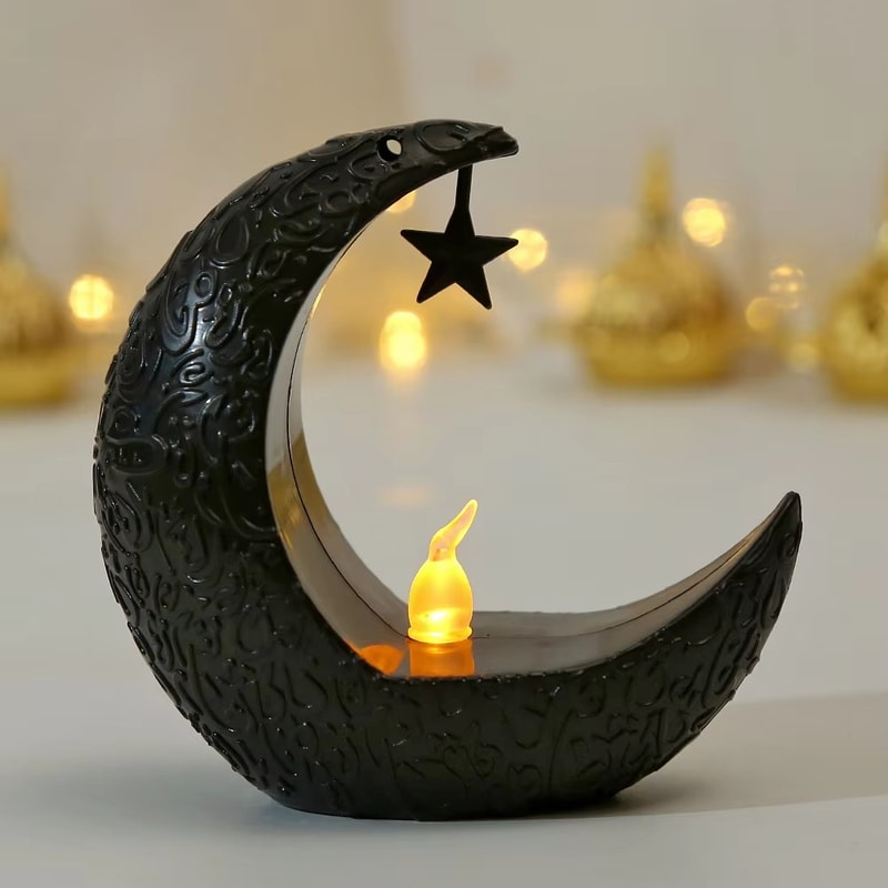 Candlestick Lamp For Ramadan Kareem Islamic Muslim Home Decor 8