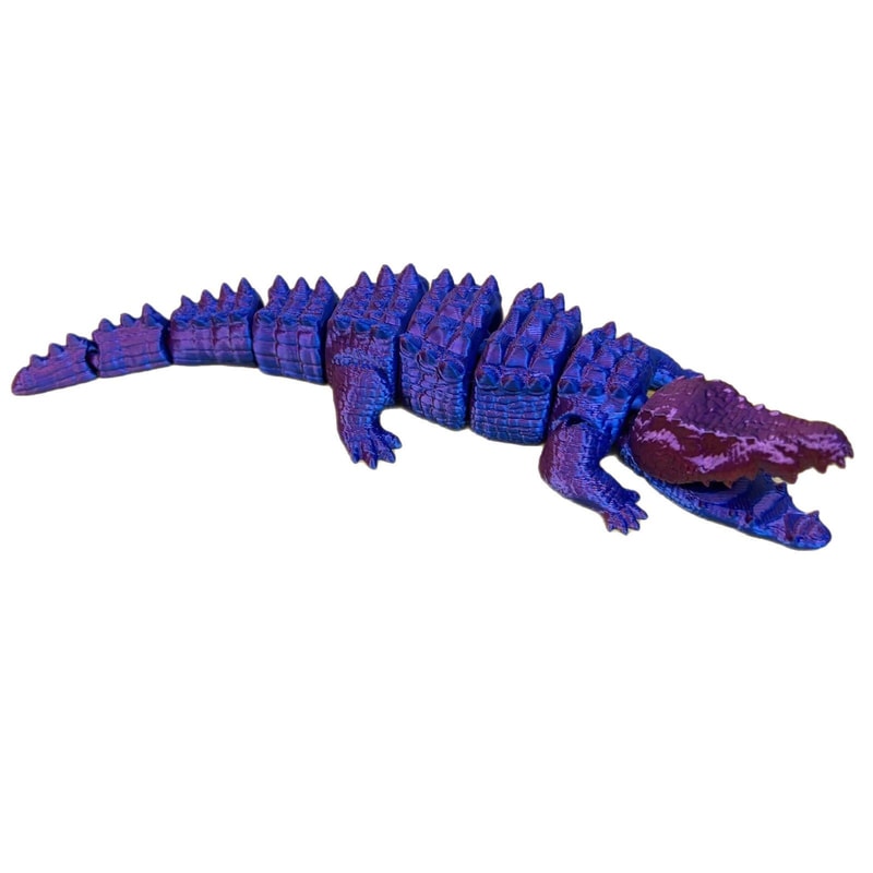 Desktop Accessories Movable Skeleton Crocodile Home Decoration Shapeable Joints 3