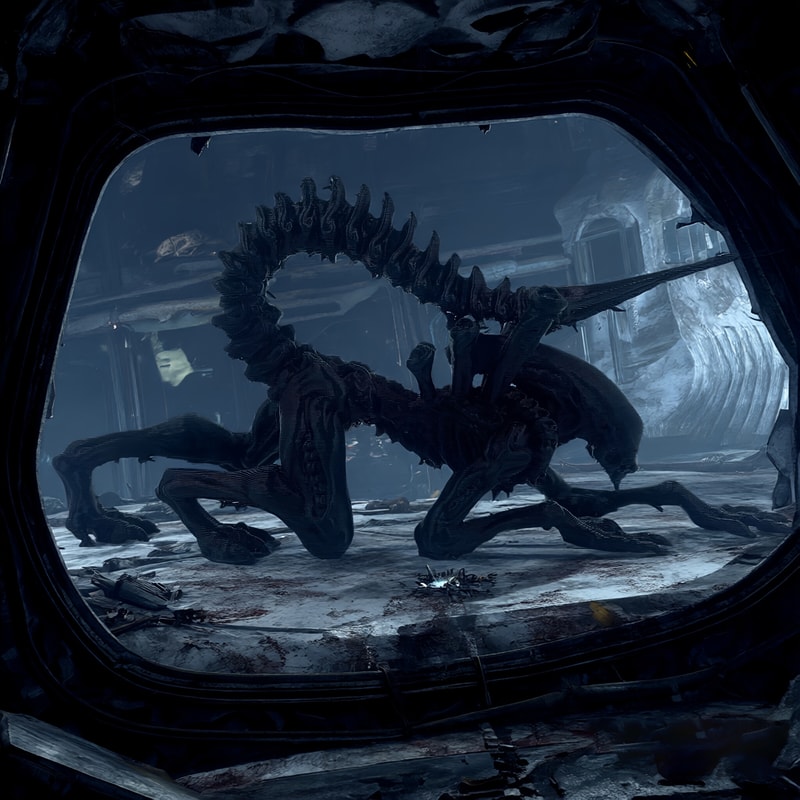 Creatively Designed Special-Shaped Ornament Ready to Prey, Perfect for Alien Atmosphere Collection