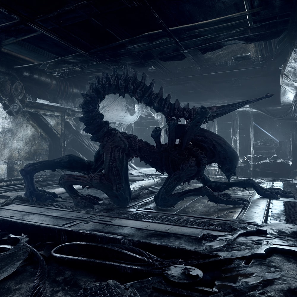 Creatively Designed Special-Shaped Ornament Ready to Prey, Perfect for Alien Atmosphere Collection