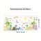 Dinosaur Cartoon Wall Stickers for Children Room, Boys Nursery Background Decoration Wall Decals