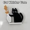 Cute Cat Pushing Vase Decor Fridge Magnet Cat Lovers Memorial Box Whisker Collection Gift For Home 1