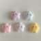 Durable Star-Shaped Magnetic Fridge Magnets, Pastel Colors with Smiling Faces, Ideal for Home Decoration
