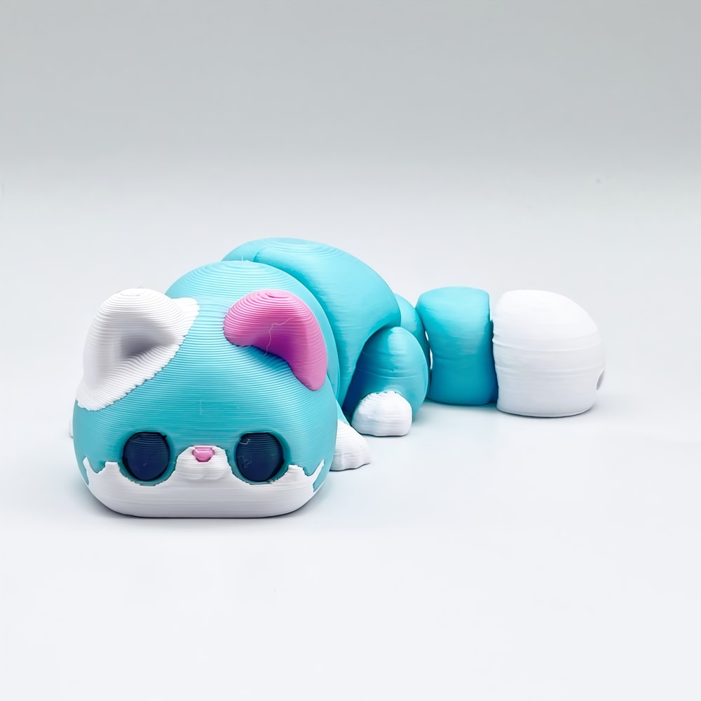 Printed Articulated Kitten Figurine Indoor Desktop Decoration Wedding And Birthday Gift Valentine D 4