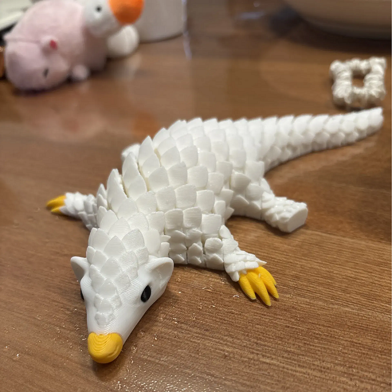 Animal Model Decoration Printed Pangolin Statue For Christmas And Home 3