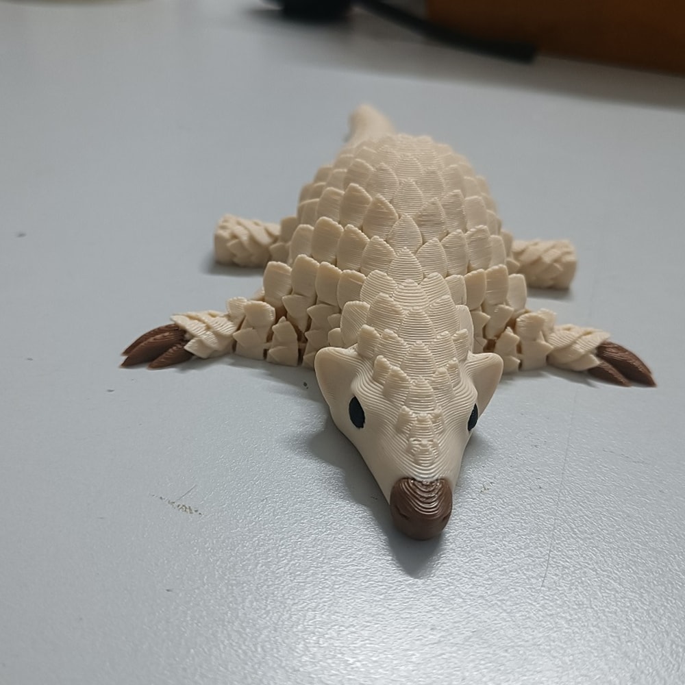 Animal Model Decoration Printed Pangolin Statue For Christmas And Home 6