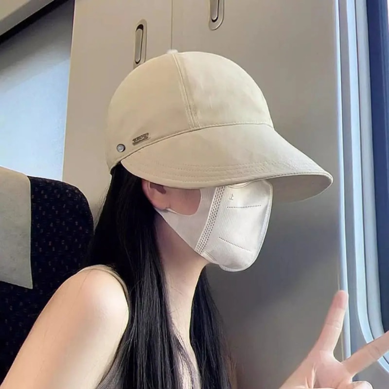 Adjustable Foldable Wide Brim Sun Hat, Summer Quick-drying Fisherman Cap for Men Women