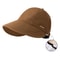 Adjustable Foldable Wide Brim Sun Hat, Summer Quick-drying Fisherman Cap for Men Women