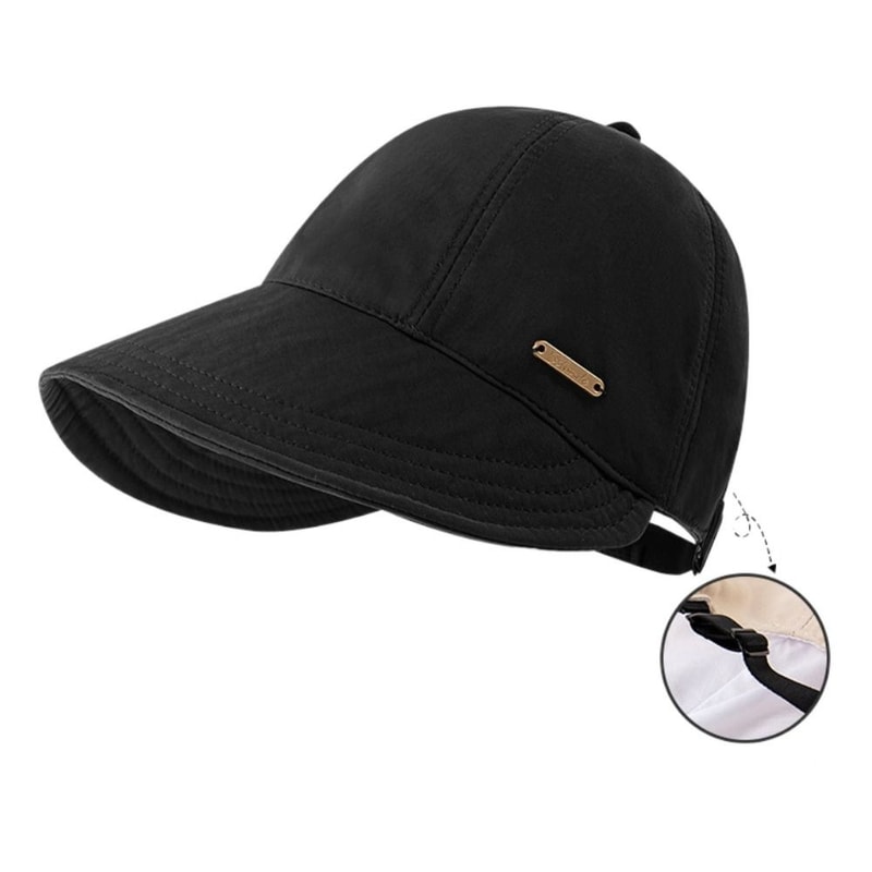 Adjustable Foldable Wide Brim Sun Hat, Summer Quick-drying Fisherman Cap for Men Women