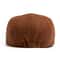 Vintage Men Women Newsboy Hat, New Suede Autumn Winter Beret, Casual Flat Visor Cap Berets for Head Circumference