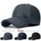 Thickened Winter Baseball Cap with Ear Protection for Middle-Aged, Elderly – Cold-Proof & Windproof