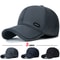 Thickened Winter Baseball Cap with Ear Protection for Middle-Aged, Elderly – Cold-Proof & Windproof