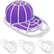 Baseball Cap Washer Cage, Hat Cleaner for Washing Machine, Dishwasher Safe Hat Protector for Adults