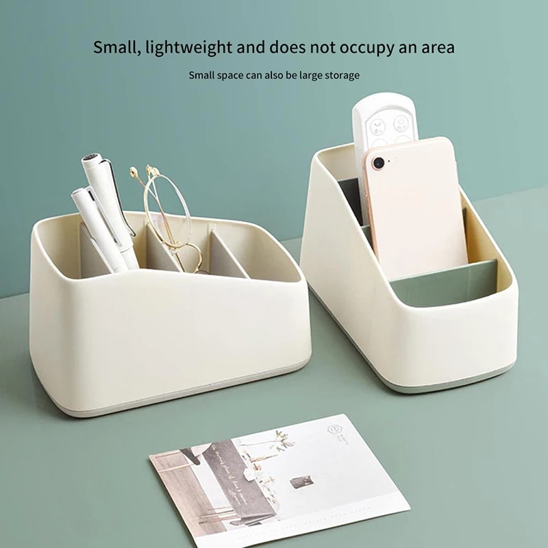 Trapezoidal Storage Basket, TV Remote Control, Desktop Organizer, Phone Case for Home and Hotel