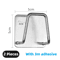 Self-Adhesive Kitchen Sponge Rack Sink, Stainless Steel, Ideal for Bathroom and Kitchen Storage