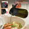 Olive Oil Dispenser Bottle for Kitchen, Light-Blocking Dark Oil Sprayer, Dark Green Glass Oil Bottle