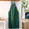 Denim Apron Cotton and Linen Solid Color, Women Japanese and Korean Simple Apron, Coffee Shop Florist Kitchen Blouse