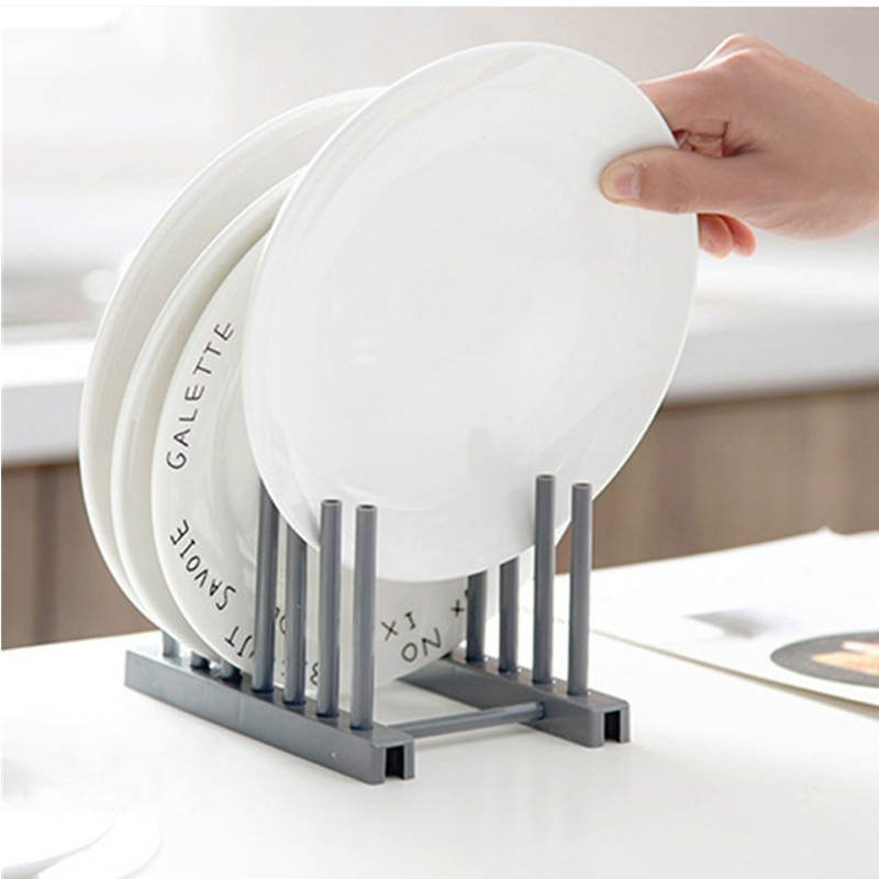 Small Dish Rack Over Sink Drying Tray Kitchen Counter Dish Drainer With Cutlery Holder 3