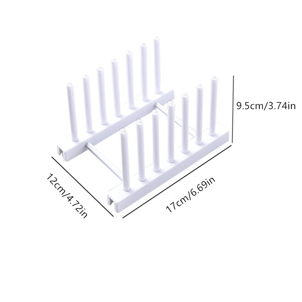 Small Dish Rack Over Sink Drying Tray Kitchen Counter Dish Drainer With Cutlery Holder 5