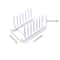 Small Dish Rack Over Sink Drying Tray Kitchen Counter Dish Drainer With Cutlery Holder 5