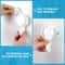 Suction Hook Hanger, Waterproof Storage Holder for Wall, Bathroom, Kitchen Towel Organization