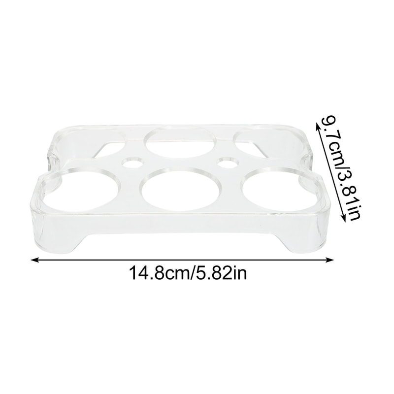 Egg Storage Box, Egg Holder Tray, Refrigerator Egg Container Holder