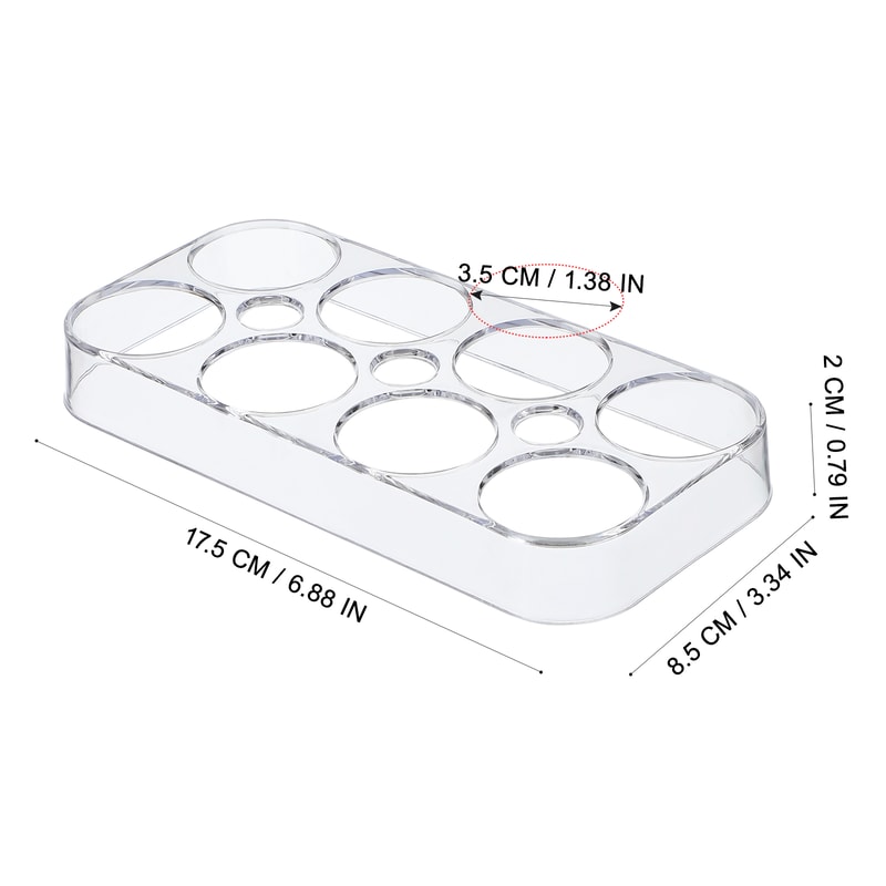 Egg Storage Box, Egg Holder Tray, Refrigerator Egg Container Holder