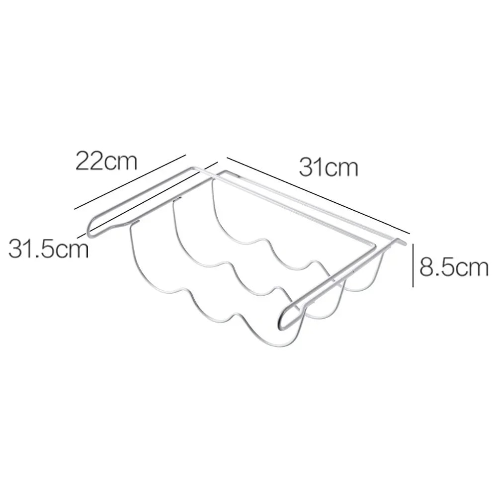 Beer Wine Bottle Holder Rack Kitchen Supplies Refrigerator Organizer Inside Shelf Kitchen Storage S 5