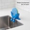 Adjustable Drain Rack Holder, Smiling Sponge Holder with Drain, Kitchen Soap Storage Organizer