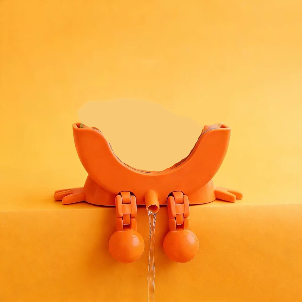 Adjustable Drain Rack Holder, Smiling Sponge Holder with Drain, Kitchen Soap Storage Organizer