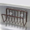 Stainless Steel Sink Sponge Rack Drain Storage Shelf Kitchen Organizer Holder Wire Ball Rag 3