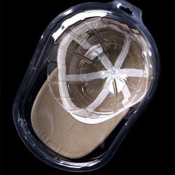 transparent box anti-deformation display stand for baseball cap, duck tongue hat storage