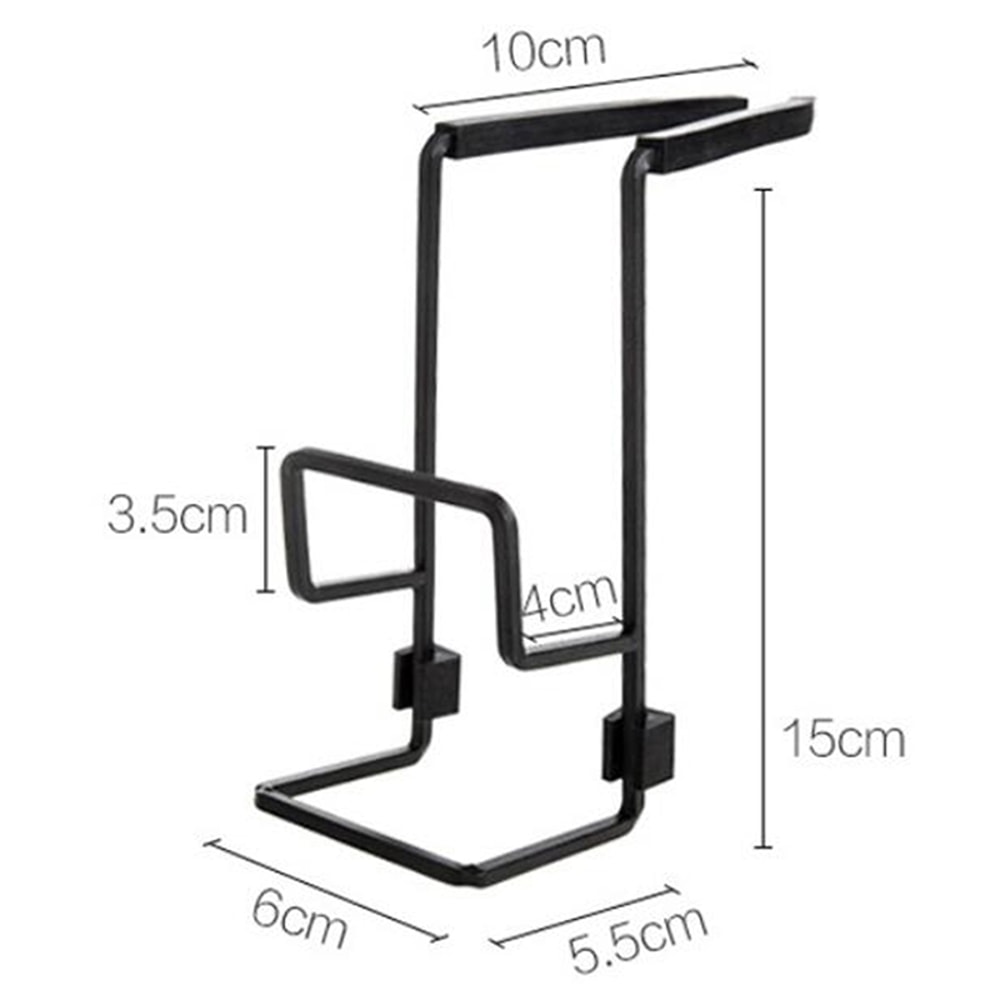 Small Kitchen Sink Sponge Holder, Durable Metal Organizer, Drainer Faucet Rack