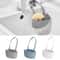 Hanging Drain Basket Bag, Kitchen Sink Sponge Holder, Single Layer Storage Drain Basket for Home Bathroom Accessories