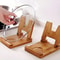 Bamboo Pot Holder Lid, Multifunctional Bamboo Lid Bracket, Environmentally Friendly Kitchen Accessories