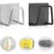 Self Adhesive Kitchen Sink Sponges Holder, Drain Drying Rack, Stainless Steel Storage Wall Hooks Organizer Tool