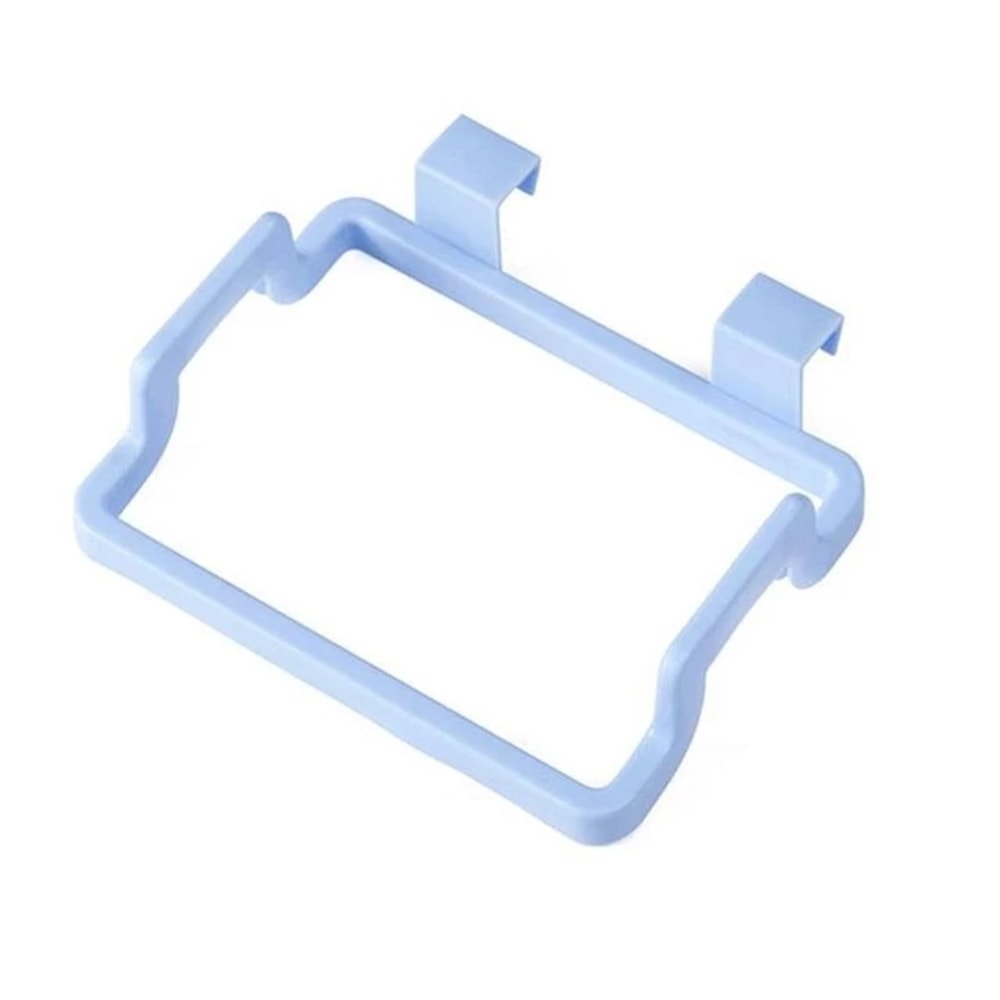 Kitchen Storage Racks & Holders, Plastic Door Back Garbage Bag Rack, Rear Cloth Hanger Storage Hook for Cabinets