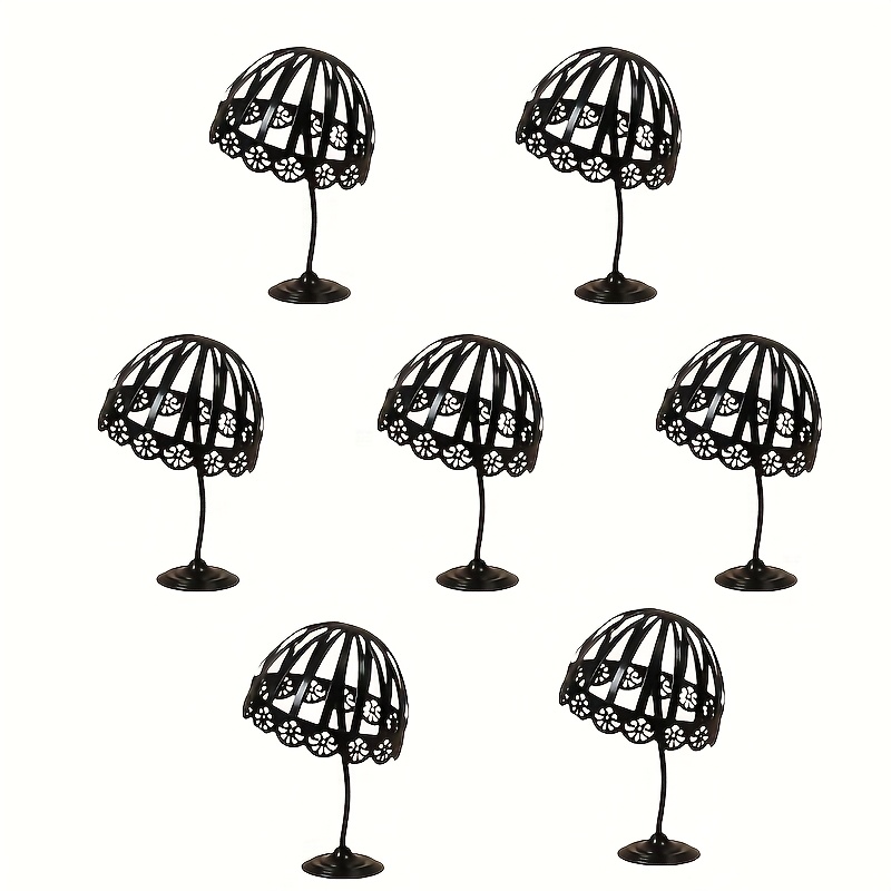 Freestanding Hat Holder And Wigs Storage Stand Cap Organizer Rack For Home Clothes Shop Display Dry 1