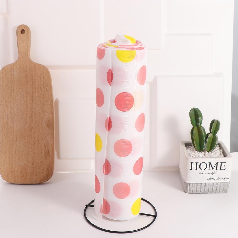 Vertical Napkins Rack, Stainless Steel Roll Paper Towel Holder, One-handed Tear, Free Standing Tissue Stand