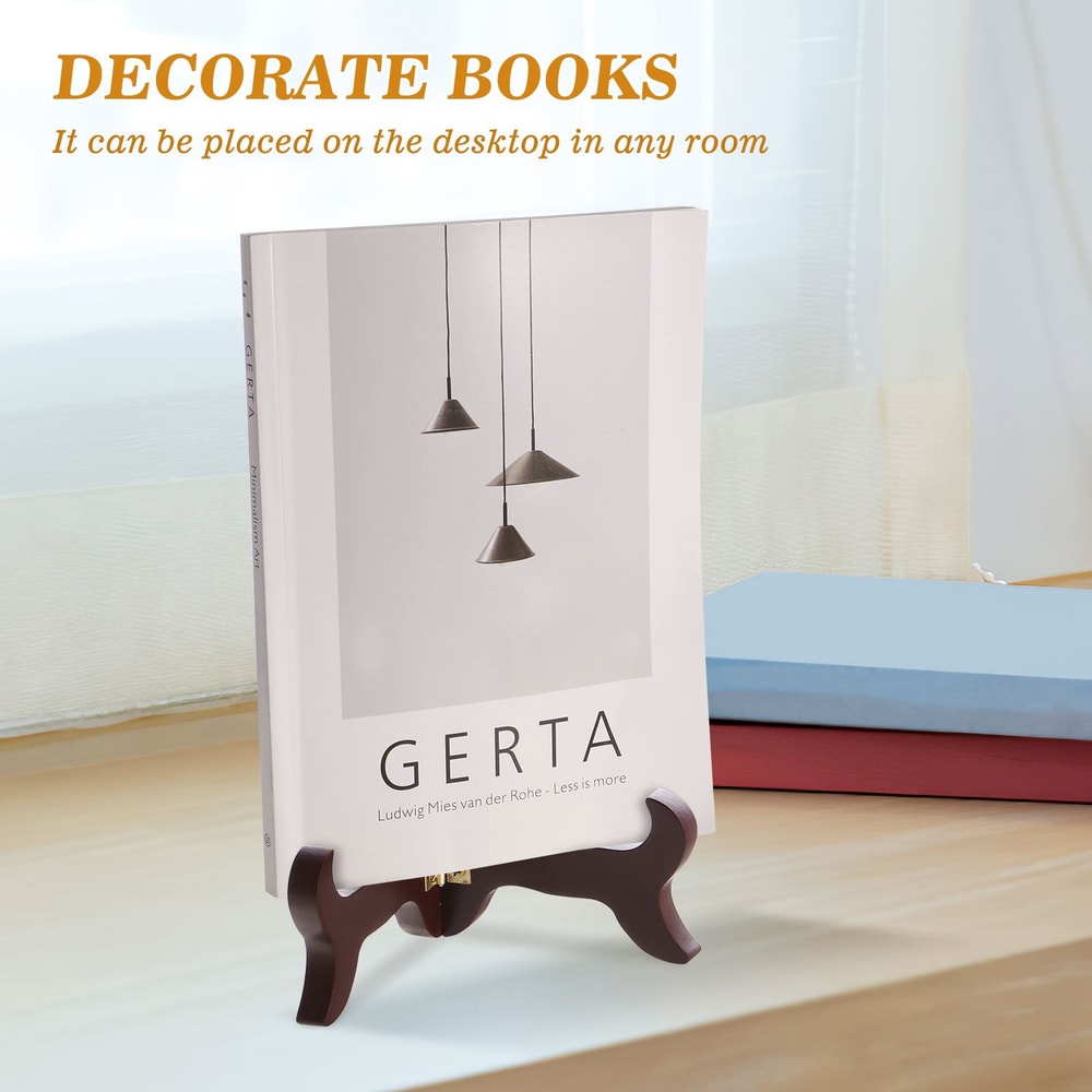 Wooden Stand Easels for Home, Folding Stand Holder, Photo Card Display Rack Decor