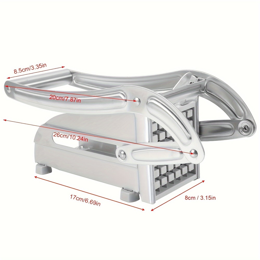 Vegetable Cutting Machine, Stainless Steel Potato Slicer, French Fry Cutter, Food Chopper