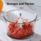 Food Processor, Glass Bowl Meat Grinder with Speed Modes, Sharp Blades for Onion, Meat, Nuts