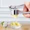 Heavy Duty Mincer for Ginger & Nuts, Professional Stainless Steel Garlic Press, Effortless Squeeze
