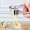 Heavy Duty Mincer for Ginger & Nuts, Professional Stainless Steel Garlic Press, Effortless Squeeze