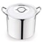 Heavy Duty Cookware Stainless Steel Stock Pot With Metal Lid Stay Cool Handles For Soup Stew And Bo 0